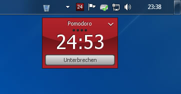 Tomighty Pomodoro-Countdown
