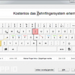 Tipp10 Software zum Zenfingersystem lernen